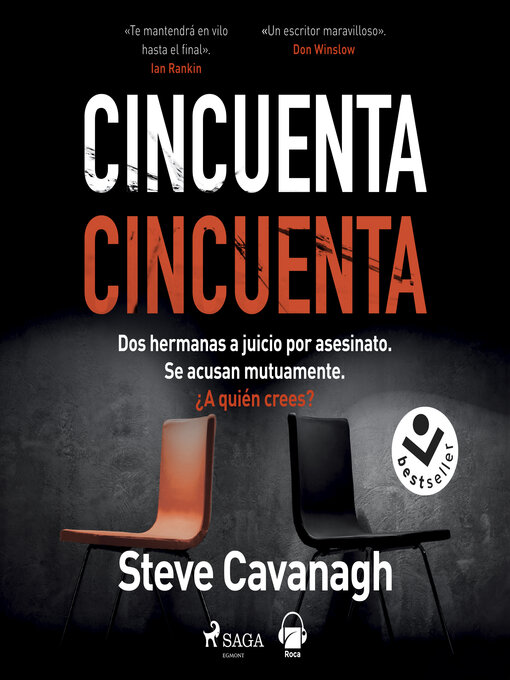 Title details for Cincuenta-Cincuenta by Steve Cavanagh - Available